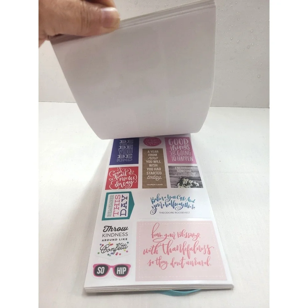 Happy Planner QUOTES 424 Pieces BRAND NEW 30 Pages of Stickers 3 Missing